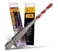 Punte multiuso HM Ø4,0 mm - legno, lamiera, cartongesso, profilo metallico, piastrelle, muratura ecc. - Utensili AMBOSS Multi Force, trapano multifunzione multiuso esagonale, per trapani/avvitatore a