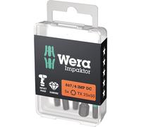 Punte per avvitatori fai da te 867/4 IMP DC TORX®