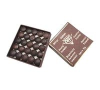 Punte per bastone da biliardo - Punte per bastone da coda rigida - Kit di riparazione per coda di biliardo con scatola di immagazzinaggio - Kit di ricambio per bastoni da biliardo per principianti e