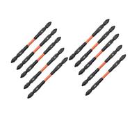 Punte per cacciavite a doppia testa in acciaio S2Steel ad alta resistenza per un uso versatile in varie attività di riparazione e montaggio a casa