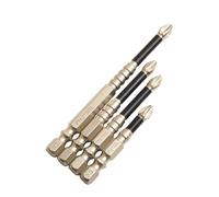 Punte per cacciavite in lega di acciaio, ad alta durezza, HRC62 PH2, set di punte per trapano elettrico, antiscivolo, resistenti all'usura, 5 pezzi