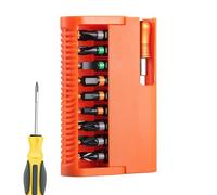 Punte per Cacciavite Magnetiche | Set da 19 Pezzi Precise e Resistenti - Bussole Magnetiche con Estrattore Viti | ideali per hobbisti tecnici e lavori in spazi