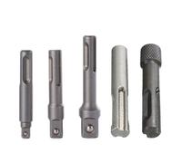 Punte per cacciavite SDS 1 set/5pz 1/2\"x75mm 1/4\"x65mm 3/8\"x65mm pratiche