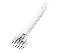 Punte Per Cucitura E Intrecciatura In Pelle | Set Di 4 Punzoni Per Cucire E Intrecciare Il Cuoio | Attrezzi In Acciaio Per Lavorare La Pelle Ideali Per Uomini Donne Principianti