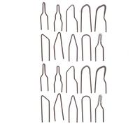 Punte Per Filo Pirografia, Punta Pirografo Pennino In Lega Ad Alta Impedenza per Macchina Bruciatore Legno Wire Tips Ricambio Combustione Riscaldamento Cavi Pirografie Stazione Saldatura Ferro Pittura