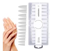 Punte per l'estensione delle unghie, punte in acrilico,False top acriliche da 240 pezzi - Punte per unghie francesi, punte per unghie a mezza copertura, set di estensioni per unghie facili per saloni