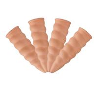 Punte Per L'Irrigazione Delle Piante - 4 Pezzi A Rilascio Lento Automatici In Terracotta - In Terracotta Per Irrigazione Interna | Adatto A Cortile, Terrazza, Interni Ed Esterni, Vasi E Aiuola Rialzat