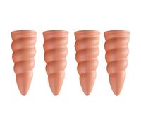 Punte Per L'irrigazione Di Piante Da Appartamento - Per Irrigazione Di Piante E Fiori In Vaso - 4 Pezzi Coni Per Irrigazione Automatica | per Casa Ufficio Università Appartamento Viaggi