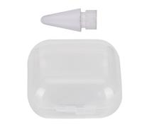 Punte per matita in acciaio inossidabile, punte realistiche per Apple Pencil USB-C, 1a e 2a generazione, confezione da 100, silicone resistente e non