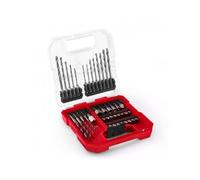 Punte per metallo ferro legno e cemento Einhell Kit da 40 Pz con bits in valiget