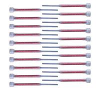 Punte per Miscelare | Cartuccia per Resina da 20,Bocchetta Miscelatrice per Adesivi | per Rinforzo Strutturale Riparazione Crepe nel Calcestruzzo