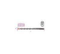 PUNTE PER MURATURA SDS Plus ART.419 MIS. 16X450