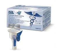 Punte per Penna da Insulina Sterili Monouso - 100 Pezzi - Comfort e Precisione per Uso Quotidiano - New Package! (29G 0,33x12mm)