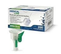 Punte per Penna da Insulina Sterili Monouso - ! ESCLUSIVA 200 PEZZI ! - Comfort e Precisione per Uso Quotidiano (29G 0,33x12mm)