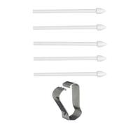 Punte per penna Galaxy S24 Ultra, 5 pezzi, punte di ricambio per Samsung Galaxy S24 Ultra S23 Ultra Tab S9 Tab S8 Touch Stylus Tips S Pen Pennini con pinzette di rimozione (bianco)