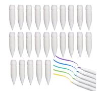 Punte per penna marcatore acrilico, set di 25 punte di ricarica dei marcatori di nylon | Forniture d'arte per la pittura Disegna dettagli che riempiono i graffiti schizzi scritti a mano