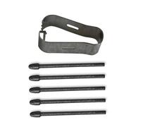 Punte per penna stilo in fibra di poliestere per WacomOne DTC133 CTC4110 CTC6110 DTC121 DTC134 penna stilo Tablet pennino in fibra di poliestere
