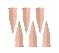 Punte per piante di argilla, punte per acqua di argilla, 6 inserti autoirrigazione, dispositivi Garden Waterers, di irrigazione 'acqua per impianti interni ed esterni