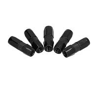 Punte per Pistola per Grasso, Accoppiatore per Pistola per Grasso 5 Pezzi Accoppiatore per Pistola per Grasso Ugello Piatto per Pistola per Grasso Resistente all'usura e