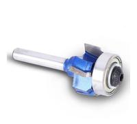 Punte per router arrotondati con gambo 8 mm, punta per bordi arrotondati angolari in metallo duro, taglierina per bordi a 4 taglienti per fresatura del legno, raggio metrico(1mm)