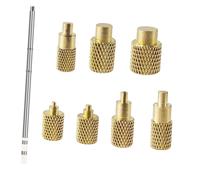 Punte per Saldatore con Inserto Termico, Robusti Strumenti di Pressatura