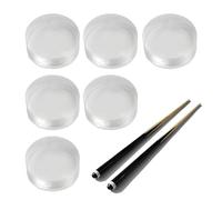 Punte per stecca da biliardo - Punte per coda da biliardo ad alta durezza, anti-graffio e snookeer | Set di punte per stecca da biliardo per giocatori, uomini, marito, figlio, figlia famiglia