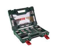 PUNTE PER TRAPANI BOSCH 2607017195 V-Line - 91 pezzi, HSS-TiN, cacciavite a cricchetto, valigetta