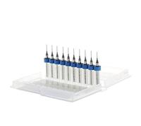 Punte per trapano PCB con codolo da 0,5 mm, 10 pezzi