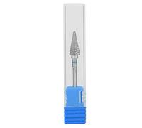 Punte per trapano per unghie, 3/32 '' (2,35 mm) in acciaio al tungsteno, punte per manicure e manicure per pedicure elettrica, per smerigliatura, per lucidatura delle unghie, accessorio portatile