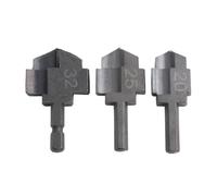 Punte per trapano PPR, 3 punzoni a gradini con gambo esagonale per espansione del tubo dell'acqua da 20/25/32 mm, strumento idraulico in metallo per trapano elettrico