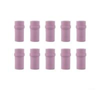 Punte per ugelli in ceramica per sabbiatrice, 10 pezzi, per sifone ad aria, per sabbiatura e pulizia di parti di macchinari (4,5 mm)