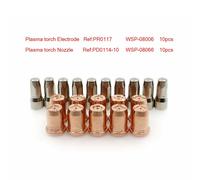 Punte Plasma-Taschenlampe Elettrodo Rif. Kit 1.0mm PR0117 Cannello da Ossidaggio