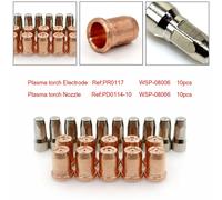 Punte Plasma-Taschenlampe Elettrodo Rif. Kit 1.0mm PR0117 Cannello da Ossidaggio