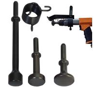 Punte pneumatiche per martello pneumatico, martello pneumatico per rompibulloni - Attacco per martello pneumatico con scalpello per bulloni | Frantumatori pneumatici per bulloni, set versatile di punt