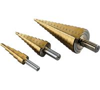 Punte professionali HSS in set da 3: 4-12 mm/4-20 mm/4-32 mm