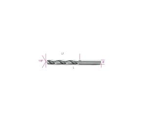 PUNTE RETTIFICATE LUCIDE HSS ART.412 MIS. 12,00