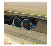 Punte scarico Auto Punta Scarico Doppio Tubo Coda Silenziatore Per Toyota Per Highlander 2020 2021 2022 2023(Blu)