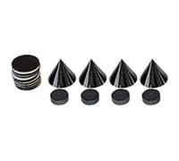 Punte Sub Watt Assorbente 4 Er Set Nero Dynavox