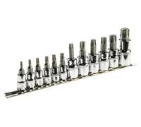 Punte Torx su tappo 1/4 3/8 1/2 pollice set 12 39D342