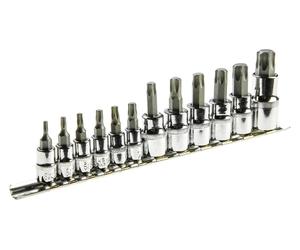 Punte Torx su tappo 1/4 3/8 1/2 pollice set 12 39D342