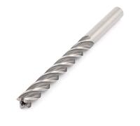 Punte Trapano A Gambo Dritto Fresa Hss 4-Flute Al End Mill 135mm Lungo 10mm Dia