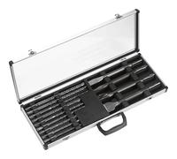 Punte trapano e scalpelli set LUX-TOOLS Classic SDS-Plus 14 pz