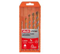 Punte Trapano Multiuso Valex - Misure Assortite - 1461161 (Conf. 5)