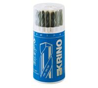 Punte Trapano per Acciaio Forare Ferro HSS Set Serie 19 pezzi 1-10mm KRINO