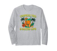 Punte tropicali e labbra salate Nail Art Design Maglia a Manica