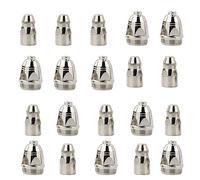 Punte ugelli di ricambio Kit elettrodi Consumabili torcia per taglierina al plasma P-80 Taglierine P80 BTC800DP Aperture 1.5mm 10 sets