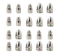 Punte ugelli e kit elettrodi per consumabili torcia per taglierina al plasma P-80 Modelli BTC800DP P80 Aperture 1.7mm 10 sets