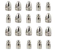 Punte ugelli e kit elettrodi per materiali di consumo della torcia per taglierina al plasma P-80 Sostituzione BTC800DP P80 Aperture 1.5mm 10 sets