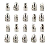 Punte ugelli per taglierina al plasma BTC800DP Sostituzione kit elettrodi per materiali di consumo torcia P-80 P80 Aperture 1.5mm 10 sets