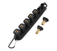 Punte Ugello Idropulitrice 4000 PSI Confezione da 7 con Supporto per Modelli Mul